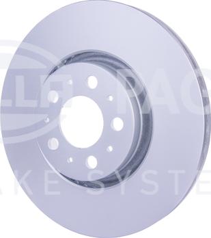 HELLA PAGID 8DD 355 128-191 - Disque de frein cwaw.fr