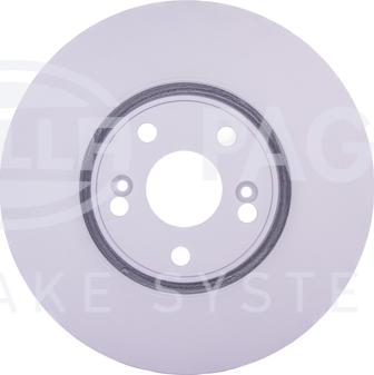 HELLA PAGID 8DD 355 128-891 - Disque de frein cwaw.fr