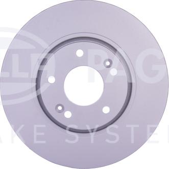 HELLA PAGID 8DD 355 128-831 - Disque de frein cwaw.fr