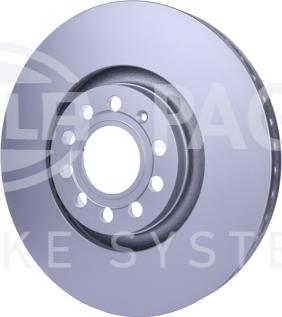 HELLA PAGID 8DD 355 127-591 - Disque de frein cwaw.fr