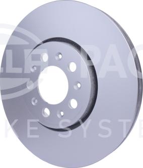 HELLA PAGID 8DD 355 127-581 - Disque de frein cwaw.fr