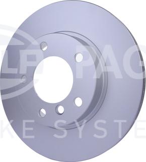 HELLA PAGID 8DD 355 127-041 - Disque de frein cwaw.fr