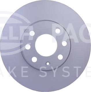 HELLA PAGID 8DD 355 127-371 - Disque de frein cwaw.fr