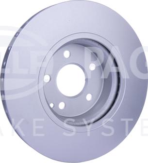 HELLA PAGID 8DD 355 127-771 - Disque de frein cwaw.fr