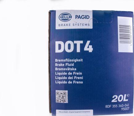 HELLA PAGID 8DF 355 360-041 - Liquide de frein cwaw.fr