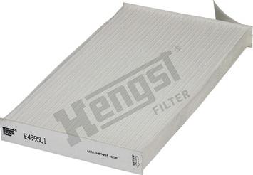 Hengst Filter E4995LI - Filtre, air de l'habitacle cwaw.fr