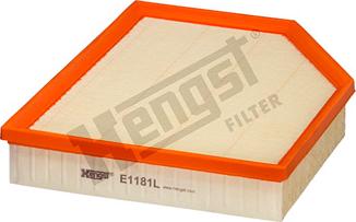 Hengst Filter E1181L - Filtre à air cwaw.fr