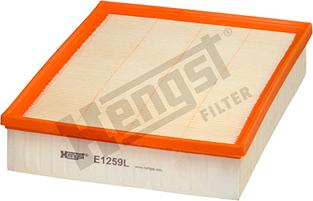 Hengst Filter E1259L - Filtre à air cwaw.fr