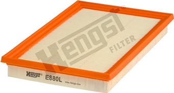 Hengst Filter E880L - Filtre à air cwaw.fr