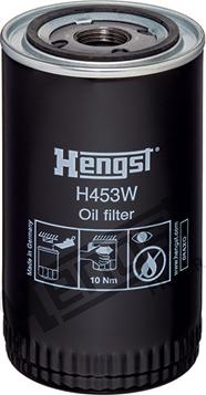 Hengst Filter H453W - Filtre à huile cwaw.fr