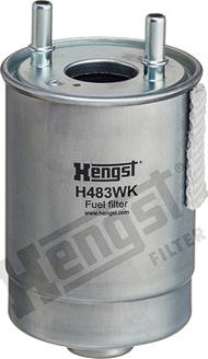 Hengst Filter H483WK - Filtre à carburant cwaw.fr