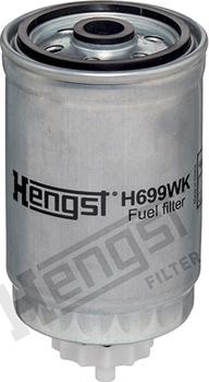 Hengst Filter H699WK - Filtre à carburant cwaw.fr