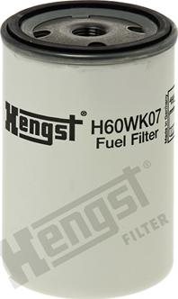 Hengst Filter H60WK07 - Filtre à carburant cwaw.fr