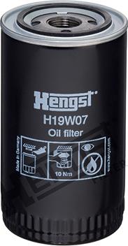 Hengst Filter H19W07 - Filtre à huile cwaw.fr