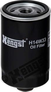 Hengst Filter H14W33 - Filtre à huile cwaw.fr