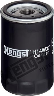 Hengst Filter H14W37 - Filtre à huile cwaw.fr