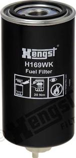 Hengst Filter H169WK - Filtre à carburant cwaw.fr