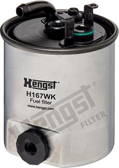 Hengst Filter H167WK - Filtre à carburant cwaw.fr