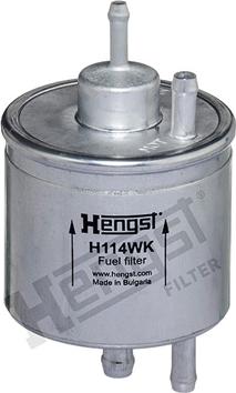 Hengst Filter H114WK - Filtre à carburant cwaw.fr