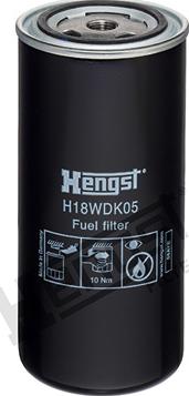 Hengst Filter H18WDK05 - Filtre à carburant cwaw.fr