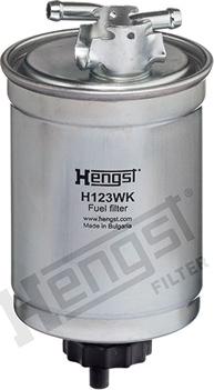 Hengst Filter H123WK - Filtre à carburant cwaw.fr