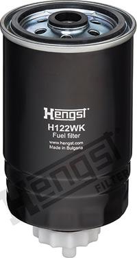 Hengst Filter H122WK - Filtre à carburant cwaw.fr