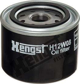 Hengst Filter H12W08 - Filtre à huile cwaw.fr