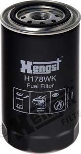 Hengst Filter H178WK - Filtre à carburant cwaw.fr