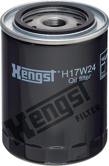 Hengst Filter H17W24 - Filtre à huile cwaw.fr