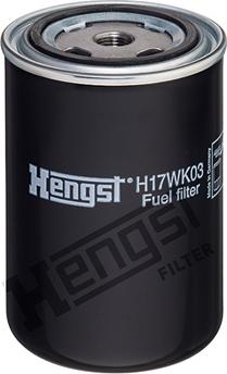 Hengst Filter H17WK03 - Filtre à carburant cwaw.fr