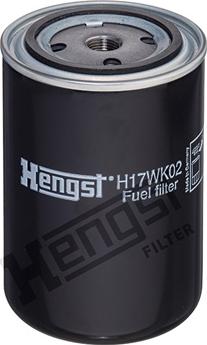 Hengst Filter H17WK02 - Filtre à carburant cwaw.fr