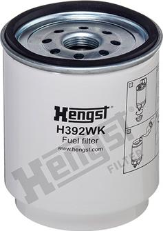 Hengst Filter H392WK - Filtre à carburant cwaw.fr