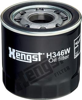 Hengst Filter H346W - Filtre à huile cwaw.fr