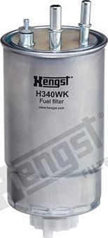 Hengst Filter H340WK - Filtre à carburant cwaw.fr