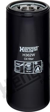 Hengst Filter H362W - Filtre à huile cwaw.fr