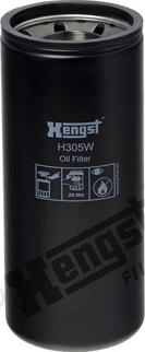 Hengst Filter H305W - Filtre à huile cwaw.fr