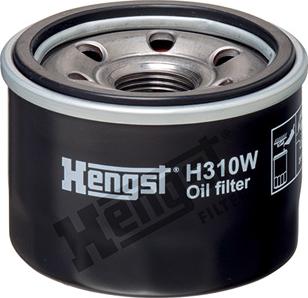 Hengst Filter H310W - Filtre à huile cwaw.fr