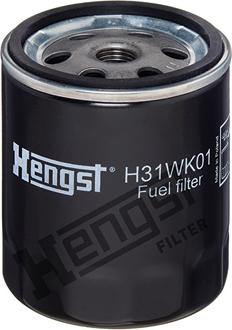 Hengst Filter H31WK01 - Filtre à carburant cwaw.fr