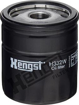 Hengst Filter H332W - Filtre à huile cwaw.fr