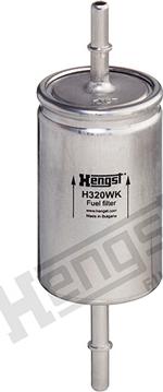 Hengst Filter H320WK - Filtre à carburant cwaw.fr