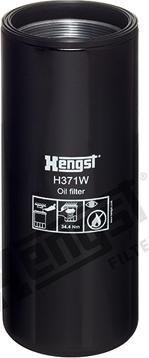 Hengst Filter H371W - Filtre à huile cwaw.fr