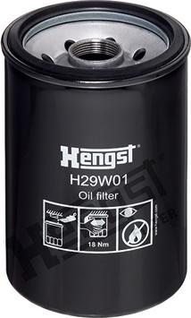 Hengst Filter H29W01 - Filtre à huile cwaw.fr