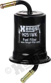 Hengst Filter H251WK - Filtre à carburant cwaw.fr