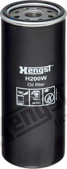 Hengst Filter H200W - Filtre à huile cwaw.fr