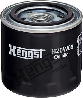 Hengst Filter H20W09 - Filtre à huile cwaw.fr