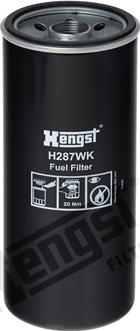 Hengst Filter H287WK - Filtre à carburant cwaw.fr