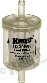 Hengst Filter H239WK - Filtre à carburant cwaw.fr