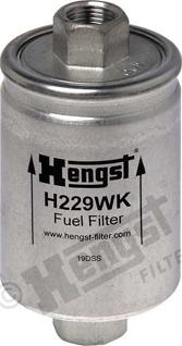 Hengst Filter H229WK - Filtre à carburant cwaw.fr