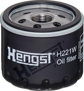 Hengst Filter H221W - Filtre à huile cwaw.fr