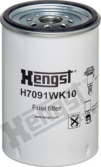 Hengst Filter H7091WK10 - Filtre à carburant cwaw.fr